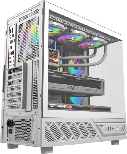 Vue panoramique à 270° via verre trempé