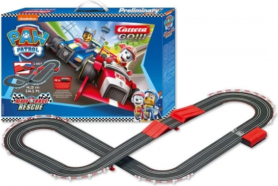 Carrera GO Autobaanset Paw Patrol 4,3 m