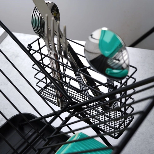 Side cutlery basket