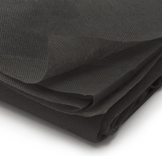 Zwart anti-w onkruiddoek 1,37 × 1,37 m