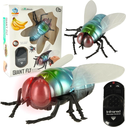 Realistische RC-Fliege mit Fernbedienung