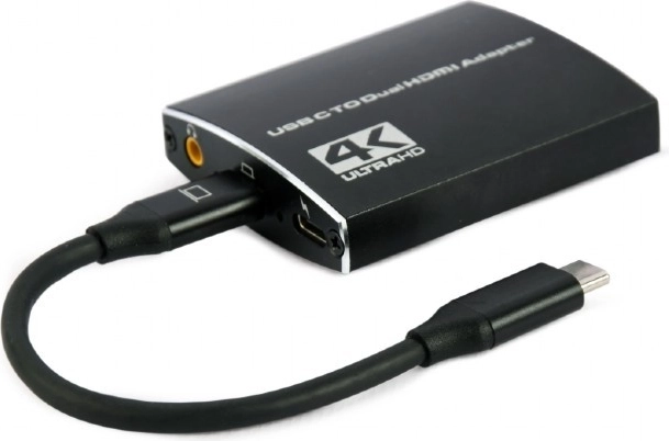 USB-C Adapter auf 2x HDMI 4Kx2K Audio