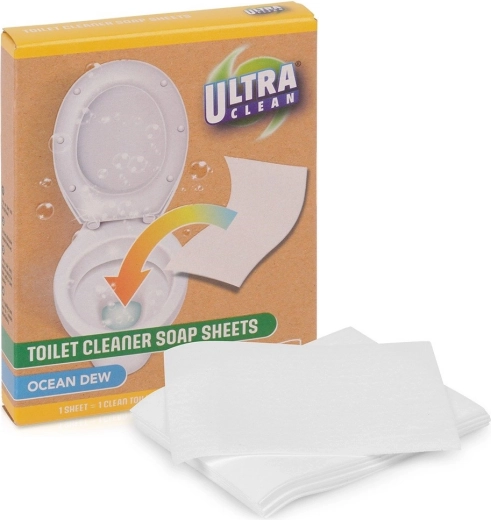 Auflösbare Duft-Reinigungstücher für die Toilette – 10 Stück
