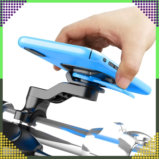 Quick one-handed mounting