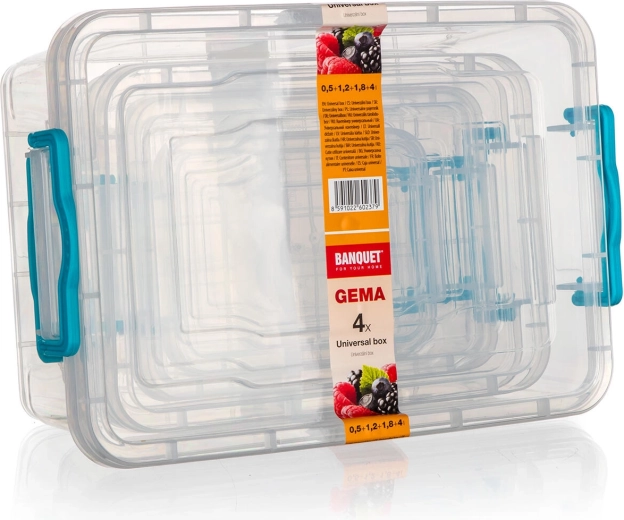 Four sizes for perfect organization