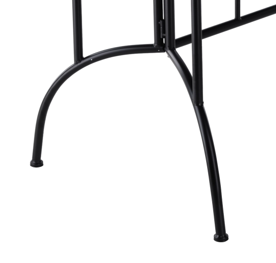 Sturdy metal frame and stable construction