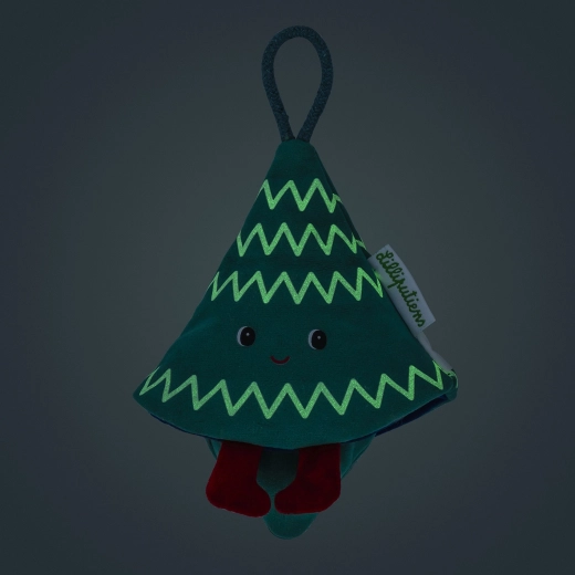 Lilliputiens décoration de Noël en peluche – l’elfe bleue Titti