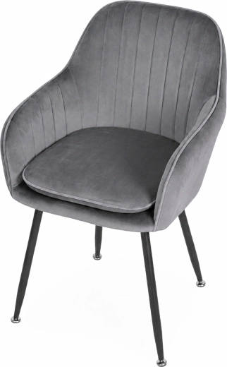 Comfortable shape with integrated armrests