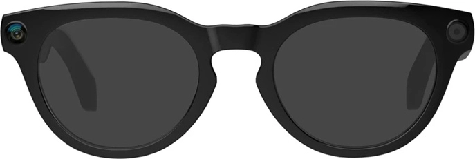 Intelligente Sonnenbrille Colmi V03 mit runden Fassungen und 1080p‑Kamera