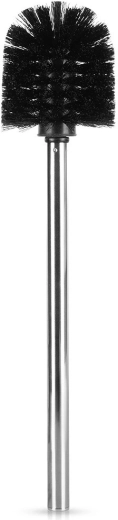 Zwarte vervangende toiletborstel 35 cm Vilde