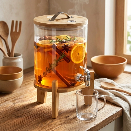 Verre borosilicaté résistant jusqu’à 100 °C