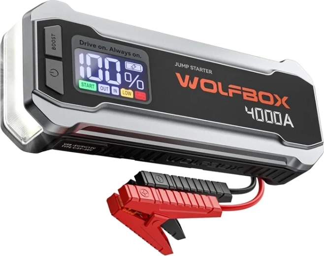WOLFBOX MegaVolt 24 démarreur de batterie et powerbank