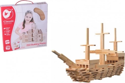 Holzbausatz Classic World 250 Stück