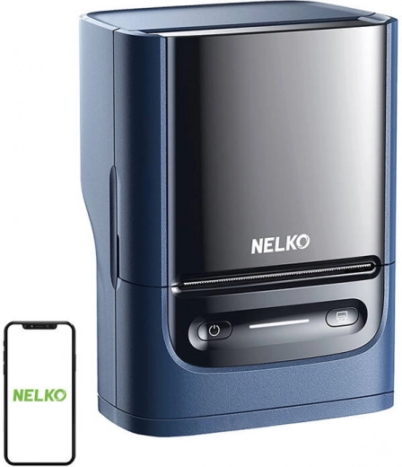 Imprimante d’étiquettes thermique Nelko PM220 (bleu)