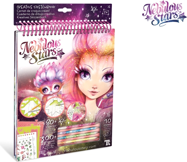 Nebulous Stars creatief schetsboek Petulia