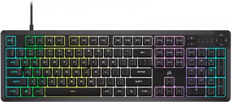 Gamingtoetsenbord Core RGB zwart