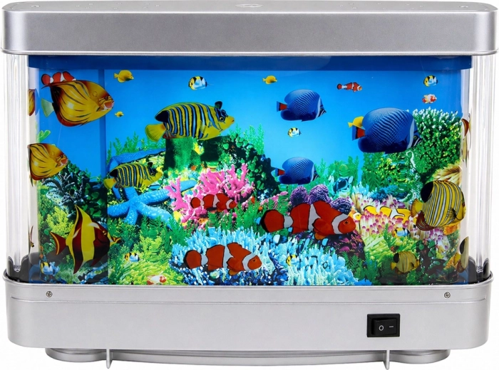 Realistic aquarium effect with a 3D look