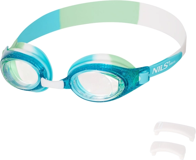 Kinderzwembril NILS Aqua Junior met Anti-Fog en UV-bescherming