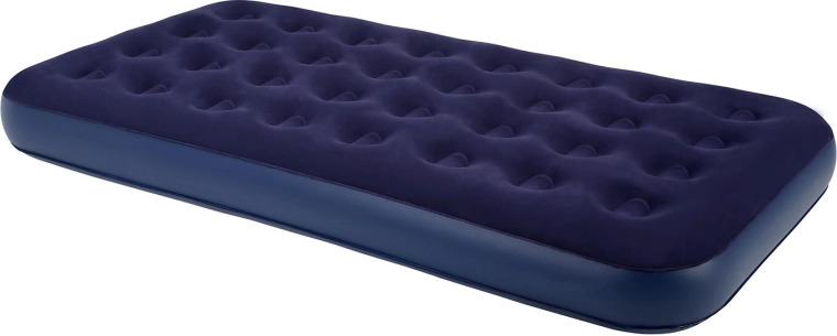 Opblaasmatras blauw-zwart 191 × 99 × 22 cm