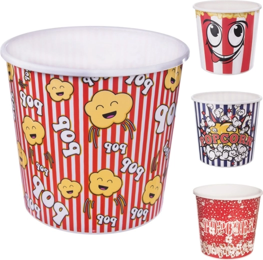 Cheerful popcorn design