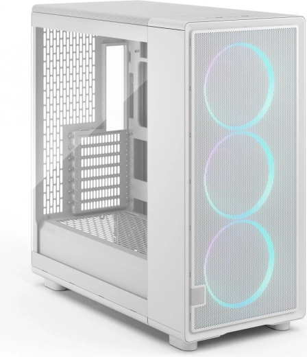 Gehard glas voor een strakke look van de build