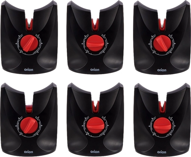 Six niveaux d’affûtage pour chaque couteau