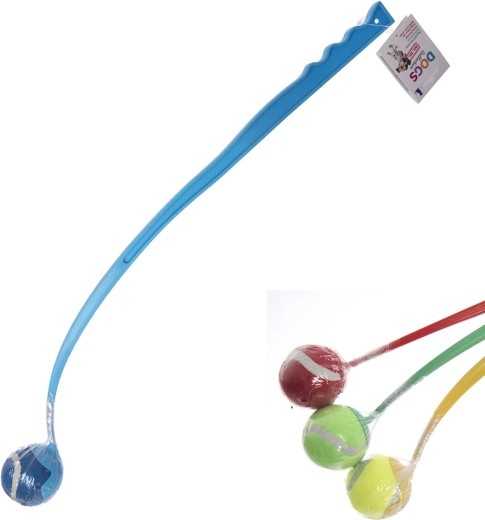 Dog Toy – Plastic Thrower 68 cm (assorted colors)