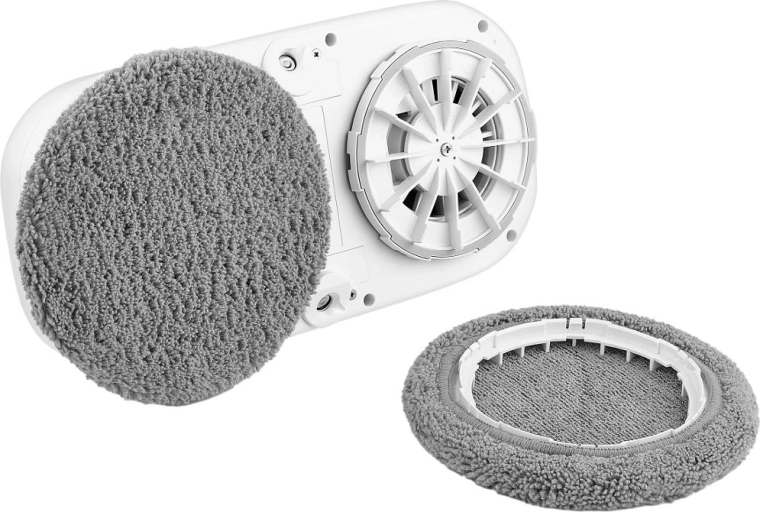 Nettoyage rotatif avec microfibre