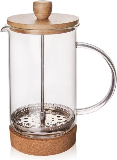 Heat-resistant borosilicate glass and clean taste