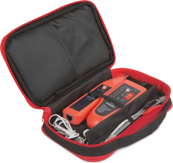 Complete equipment in a carrying case