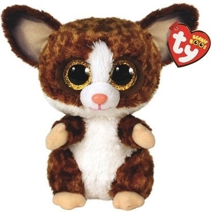 Galago Binky peluche brun 24 cm
