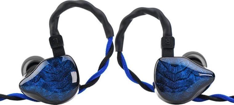 Truthear Nova bedrade in-ear oordopjes blauw