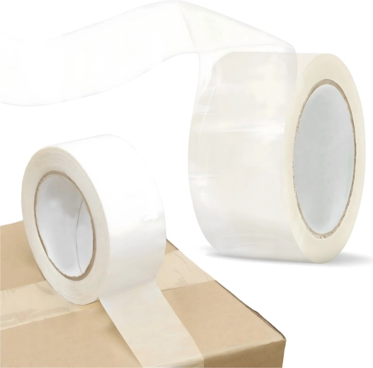 Transparent packing tape 48 mm × 100 m – strong and durable