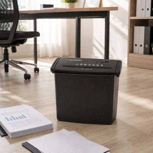 10-liter bin for shredded paper