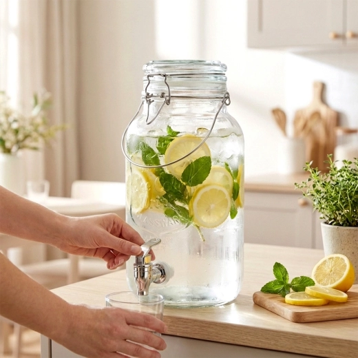 Convenient pouring without spills