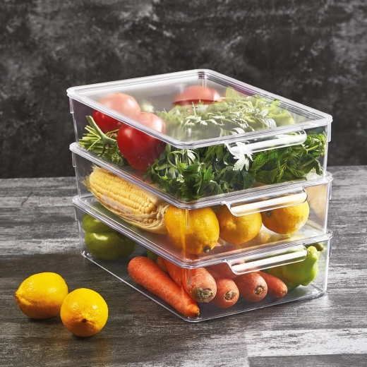 Removable lid and stackable design