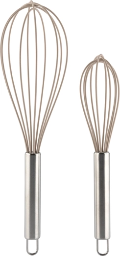 Altom Design metalen gardes met siliconen uiteinden, set van 2 stuks
