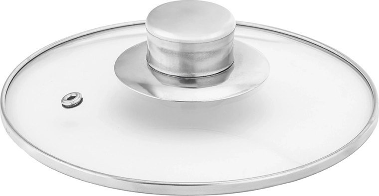 Glasdeckel mit Dampföffnung