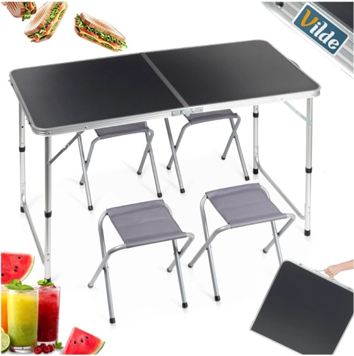 Complete campingset voor 4 personen