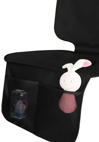 Organizer with mesh pockets within reach