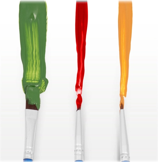 Brush set for details and large areas