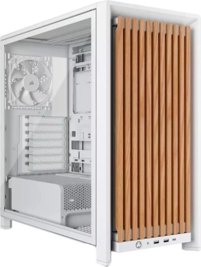 Corsair Frame 4000D WOOD RS modular mid-tower case white/oak