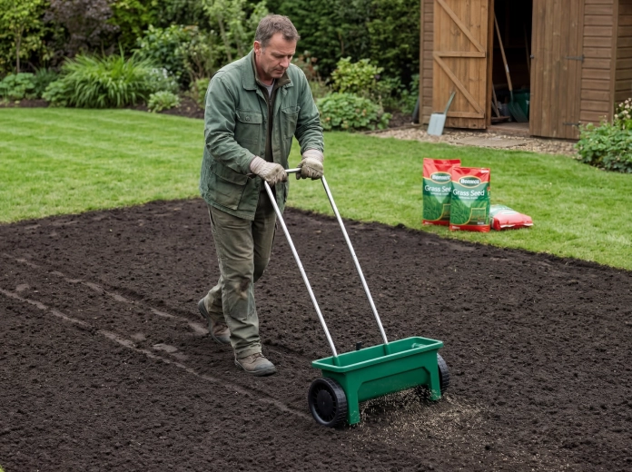Even distribution for a dense lawn