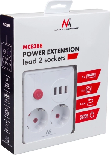 Design compact avec câble de 1,5 m