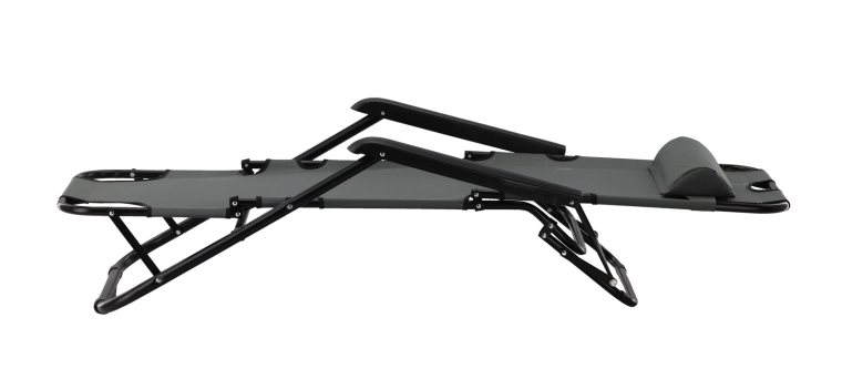 Fully flat like a camp bed