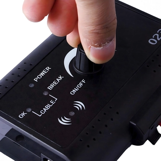 Instelbare intensiteit en duidelijke LED-indicatie