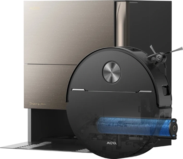 MOVA Z70 Ultra Roller Complete Saugroboter mit Wischfunktion und Dockingstation Metal Black