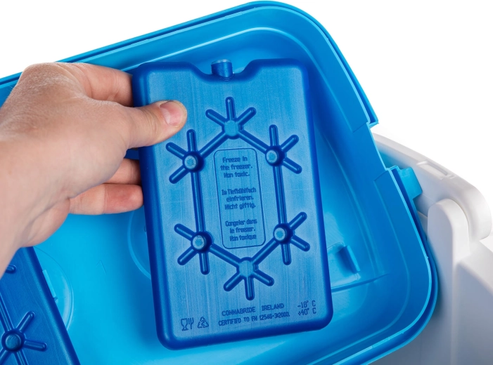 Einfache Anwendung und wiederholtes Kühlen