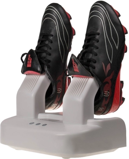 Gleichzeitiges Trocknen von zwei Schuhen