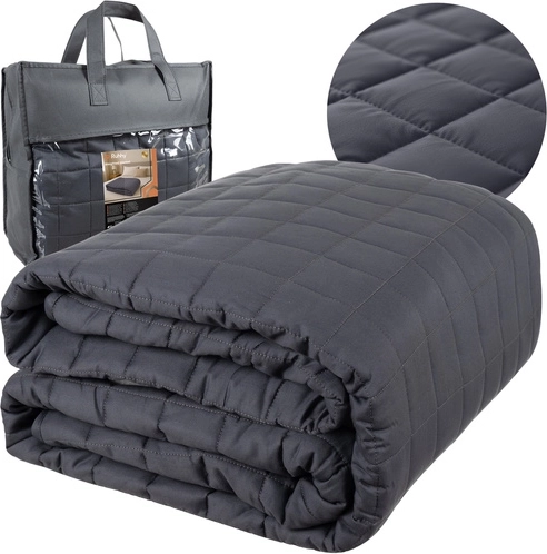 Gewichtsdecke Ruhhy 200 × 220 cm 10 kg grau